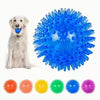 3 Pieces Durable Dog Toys: Squeaky Balls for Teeth Cleaning and Training